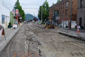 Road work on Griffin